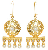Castellani Byzantine Rosette Earrings - TimeLine Gifts